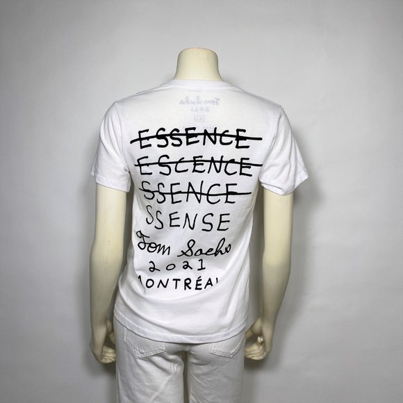 SSENSE x TOM SACHS White Basic T-Shirt - Picture 5 of 7